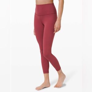 Lululemon Align Pant II 25" in Chianti - Size 10